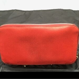 Valextra Italian Leather Zipper Wallet